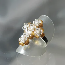  - Ring Proserpine -  - Laiton argenté